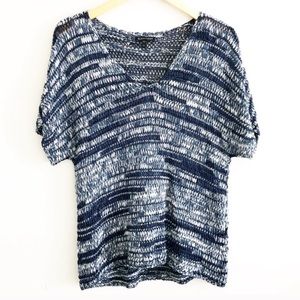 Eileen Fisher Marled Open Knot Sweater